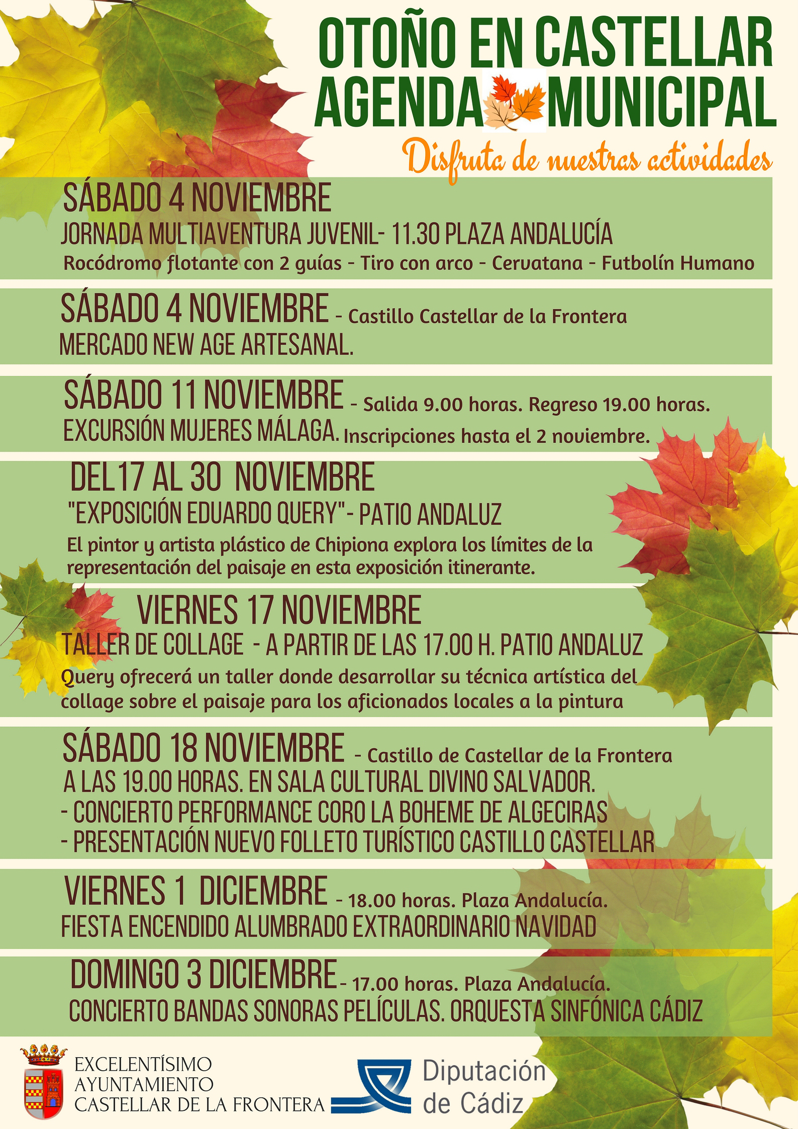 Programa Municipal Noviembre 2017 Castellar de la Frontera