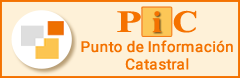 Banner del punto de información catastral